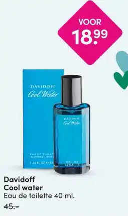 DA Davidoff Cool water aanbieding