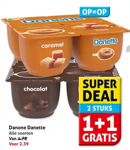 Hoogvliet Danone Danette aanbieding