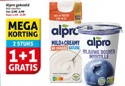 Hoogvliet Alpro gekoeld aanbieding