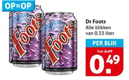 Hoogvliet Dr Foots aanbieding