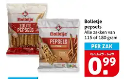 Hoogvliet Bolletje pepsels aanbieding