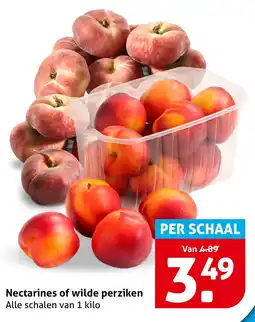 Hoogvliet Nectarines of wilde perziken aanbieding