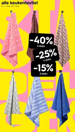 HEMA Alle keukentextiel aanbieding