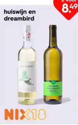 HEMA Huiswijn en dreambird aanbieding