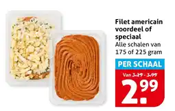 Hoogvliet Filet americain voordeel of speciaal aanbieding