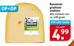 Hoogvliet Beemster graskaas stukken aanbieding