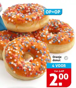 Hoogvliet Oranje donut aanbieding