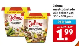 Hoogvliet Johma maaltijdsalade aanbieding