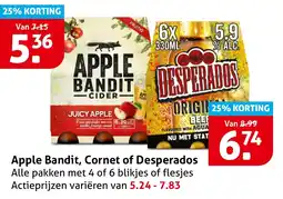 Hoogvliet Apple Bandit, Cornet of Desperados aanbieding