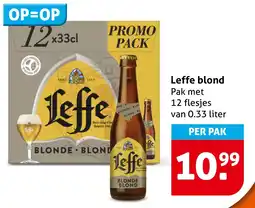 Hoogvliet Leffe blond aanbieding