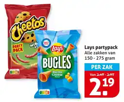 Hoogvliet Lays partypack aanbieding
