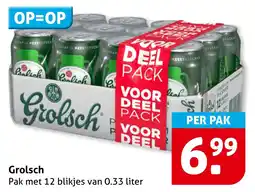 Hoogvliet Grolsch aanbieding