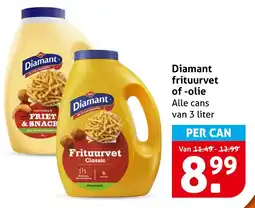 Hoogvliet Diamant Frituurvet of olie aanbieding