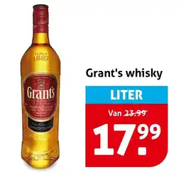 Hoogvliet Grant's whisky aanbieding