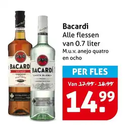 Hoogvliet Bacardi aanbieding