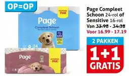 Hoogvliet Page Compleet Schoon of Sensitive aanbieding