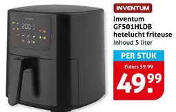 Hoogvliet Inventum GF501HLDB hetelucht friteuse aanbieding
