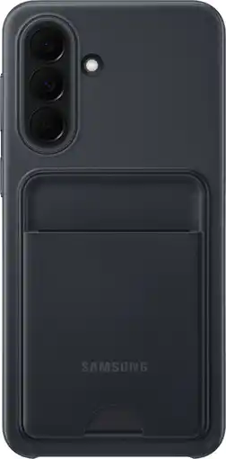 Coolblue Samsung Galaxy A37 Card Slot Back Cover Zwart aanbieding