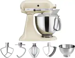 Coolblue KitchenAid Artisan Mixer 5KSM175PS Amandelwit aanbieding