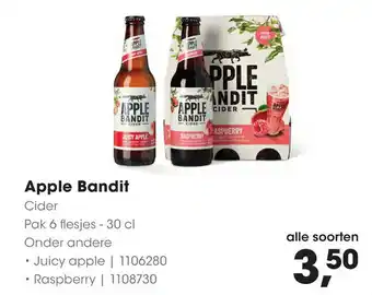 HANOS Apple bandit 30cl aanbieding