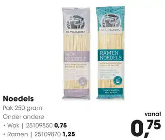 HANOS Noedels 250g aanbieding