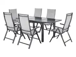 Lidl LIVARNO Tuinset Houston 7-delig aanbieding