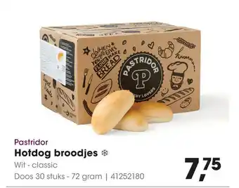 HANOS Hotdog broodjes 72g aanbieding