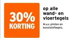 GAMMA op alle wand- en vloertegels aanbieding
