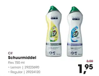 HANOS Schuurmiddel 750ml aanbieding