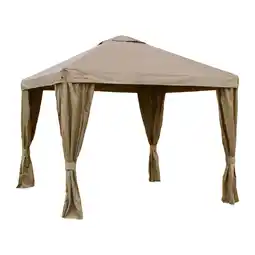 Van Cranenbroek Paviljoen Matteo 3 x 3 m taupe aanbieding
