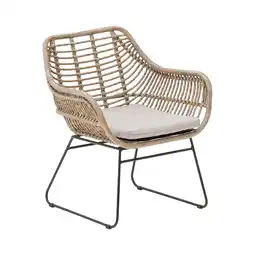 Van Cranenbroek Stoel Filetti natural met kussens aanbieding