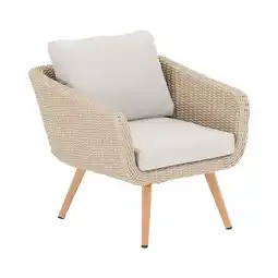 Van Cranenbroek Stoel Masi natural met kussens aanbieding
