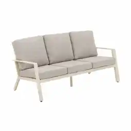 Van Cranenbroek Bank 3-zit Montaldo creme met kussens aanbieding