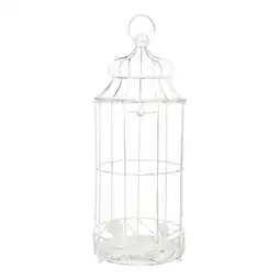 Van Cranenbroek Vogelkooi metaal antique white aanbieding