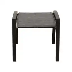 Van Cranenbroek Voetenbank Casera zwart/antra aanbieding