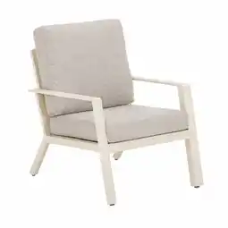 Van Cranenbroek Stoel Montaldo creme met kussens aanbieding