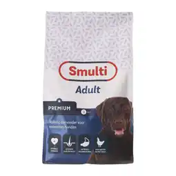 Van Cranenbroek Voer hond Premium adult 3 kg Smulti aanbieding