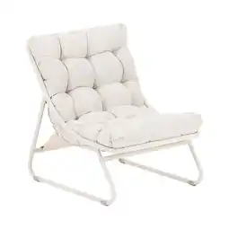 Van Cranenbroek Stoel Buvolo creme met kussens aanbieding
