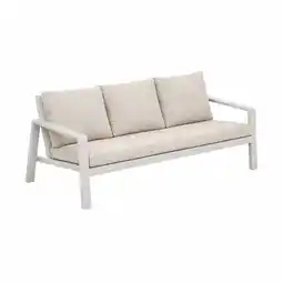 Van Cranenbroek Bank 3-zit Libero Milky Grey en K aanbieding