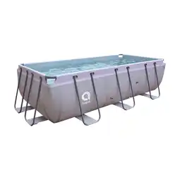 Van Cranenbroek Zwembad steel 400 x 200 x 99 cm prof met pomp en ladder aanbieding