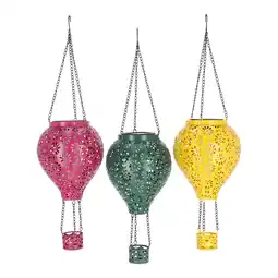 Van Cranenbroek Ballon solar vlam metaal 20 LED aanbieding