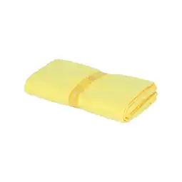 Van Cranenbroek Handdoek microfiber 100 x 180 cm geel aanbieding