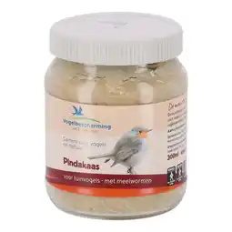 Van Cranenbroek Pindakaas vogel met meelwormen 330 g aanbieding
