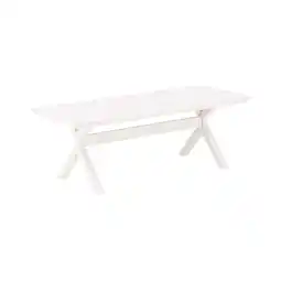 Van Cranenbroek Tafel Mancino 220 x 90 cm creme aanbieding