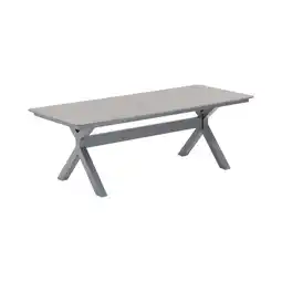 Van Cranenbroek Tafel Mancino 220 x 90 cm antraciet aanbieding