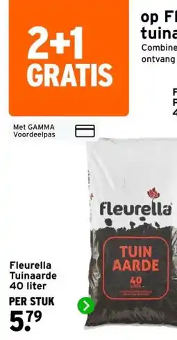 GAMMA Fleurella Tuinaarde aanbieding