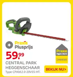 Praxis Central park heggenschaar aanbieding