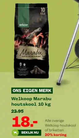 Welkoop Welkoop Marabu houtskool 10 kg aanbieding