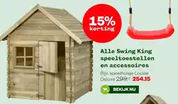 Welkoop Alle Swing King speeltoestellen en accessoires aanbieding