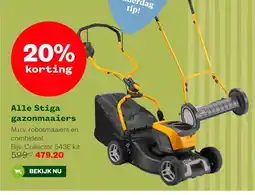Welkoop Alle Stiga gazonmaaiers aanbieding